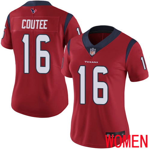 Houston Texans Limited Red Women Keke Coutee Alternate Jersey NFL Football #16 Vapor Untouchable